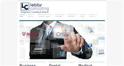 Desktop Screenshot of lebbyconsulting.com